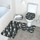 thumbnail image 3 of Juego de 3 alfombras de baño del equipo Eagles, alfombra antideslizante para baño, 24 x 16 pulgadas, 3 of 7