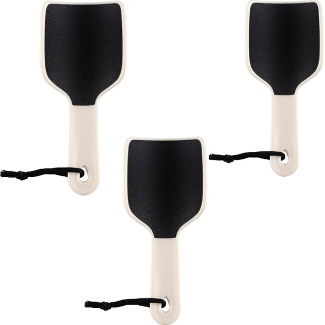 Kit de pedicura con Lima para pies, tablero exfoliante de doble cara, eliminación de callos de piel muerta, cuidado de pedicura, 3 uds.