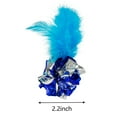 thumbnail image 3 of Crinkle Balls Cat Toys with Feather, 2.2 Inches Mylar Crinkle Balls for Cats, for Playing and Interact with Cats, 20 Pcs, 3 of 5