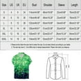 thumbnail image 3 of ZZHZGZ Late July Dark Purple Dress Shirt for Men Male St. Patricks's Day Short Sleeve Shirt Autumn Casual 3D Printing Hawaii Long Sleeve Shirts Tops Fourth of July Red Dress Shirt for Men L, 3 of 5