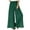 Olive Green, variant on WREESH Womens Wide Leg Long Palazzo Pants Fashion Casual Elastic Waist Loose Full Length Pants Brown