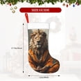 thumbnail image 4 of Honeii Jungle Meditating Lion for Christmas Stocking,Large Xmas Stocking,Holiday and Family Stocking for Fireplace Christmas Holiday Party Decoration, 4 of 7