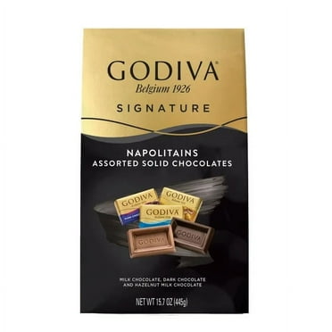 Godiva Signature Napolitains Assorted Solid Chocolates, 15.7 Ounce