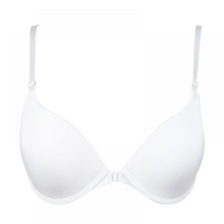 

Fashion Bra Spring and Summer Seamless Sexy Front Button Closure Bra Push Up Underwear Buckle Female Small Chest Underwire Bra