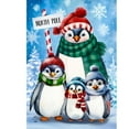 thumbnail image 3 of Briarwood Lane Penguin Family Garden Flag, 3 of 4