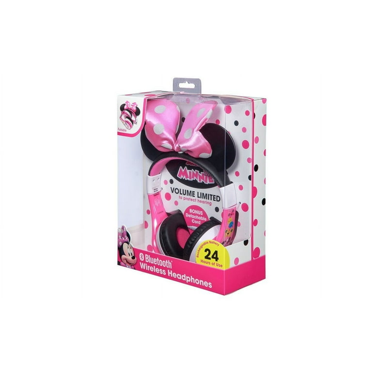 eKids Minnie Mouse Bluetooth Headphones for Kids