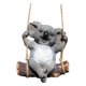 thumbnail image 2 of Colección de artesanías decorativas colgantes con forma de animales de jardín, regalo decorativo de resina para jardín. Estilo A Koala, 2 of 8