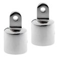thumbnail image 1 of 2 Pedazos Eye End, Extremo de Bote de material acero Inoxidable Bimini Top Fitting Hardware para Yate Marino DYNWAVEMX Tapa de extremo de ojo de barco Bimini Top, 1 of 6