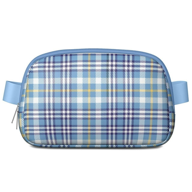 Colorful Checkered Belt Bag – Plaid-Inspired Fanny Pack with Vibrant Retro Checkerboard Style