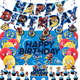 thumbnail image 1 of Globos de cumpleaños kit para decoración de fiesta alusivo a Sonic, 1 of 7