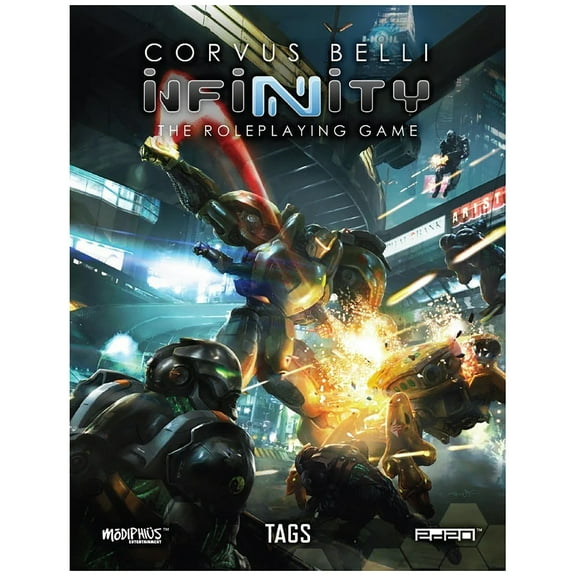 Infinity: TAGS (Tactical Armoured Gears) - Paperback Book, RPG