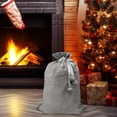 thumbnail image 4 of Ganfancp Simples Binding Mouth Design Gran Capacidad Drawstring Hairball Packing Bolsa de Regalo de Navidad Ofertas de La Semana 1X Bolsa de Regalo de Navidad, 4 of 5