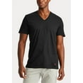 thumbnail image 3 of Polo Ralph Lauren Mens Classic Fit Cotton T-Shirts 3-Pack Style-RCVNP3, 3 of 4