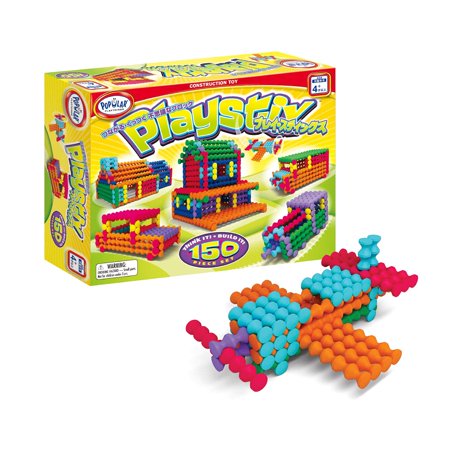 UPC: 0755828900000 | Playstix Construction Toy Building Blocks Set 150 Piece STEM Kit