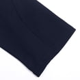 thumbnail image 4 of CHENHANN Women Capri Leggings 2026 Fashion Mesh Design Knee Length Trousers Summer Clothes For Women Comfy Stretchy Leggings Navy Leggings For Women, 4 of 7
