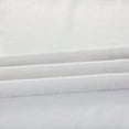 thumbnail image 6 of White Orchid Faux Linen Sheer Curtain (1 Panel), White Orchid, 50W X 96L, 6 of 6