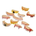 thumbnail image 3 of Halloween Fake Teeth Horror Cosplay for Masquerade Fancy Dress Party Favors 12pcs Skin Color, 3 of 9