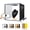 white, variant on Light Box Photography Portable Folding LED Photo Studio Box with 12 Colors Backdrops,CRI 95 Lighting for Jewelry and Miniature Model Photography