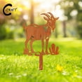 thumbnail image 4 of C-CRAFT Goat Metal Garden Stake Sign 30 inches, Custom Outdoor Yard Accent and Unique Gardener Gift, 4 of 8