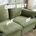 thumbnail image 4 of JONPONY 70"Chenille Loveseat, Cloud Couch with Soften Arms for Small Spaces , Neck Extra Deep Seats Sofas,Grey, 4 of 10