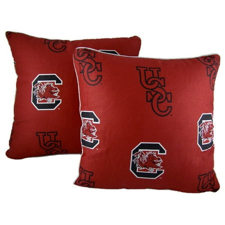 College Covers SCUDPPR South Carolina 16 x 16 Decorative Pillow Set