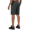 thumbnail image 4 of Men's Running Athletic Shorts with Zipper Pockets Mesh Quick Dry Workout Gym Shorts for Men Tennis Basketball Hiking, 4 of 10