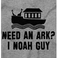 thumbnail image 2 of Need An Ark? Noah Guy | Bible Pun Unisex Plus Fleece Graphic Hoodie Brisco Brands 5X, 2 of 5