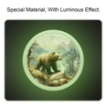 thumbnail image 2 of Bear Fluorescent Drawer Pulls with Screws, Round 4-Pack, Glow-in-the-Dark Cabinet Hardware: Crystal Knobs, Dresser Knobs - Suitable for Cabinets,and Dressers Furniture Decor, 2 of 6