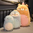 thumbnail image 2 of Suave dinosaurio muñecos de peluche oso pingüino juguetes de peluche Animal almohada Kawaii 45 cm 60 cm 80 cm muñeca algodón niña niño niños juguete para niños almohadas de lecturazhangyuxiangPig+60cm zhangyuxiang unisex, 2 of 2