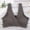 Gray, variant on Women Breastfeeding Bra without Steel Ring Convenient Nursing Bra Solid No Trace Vest Maternity Bra