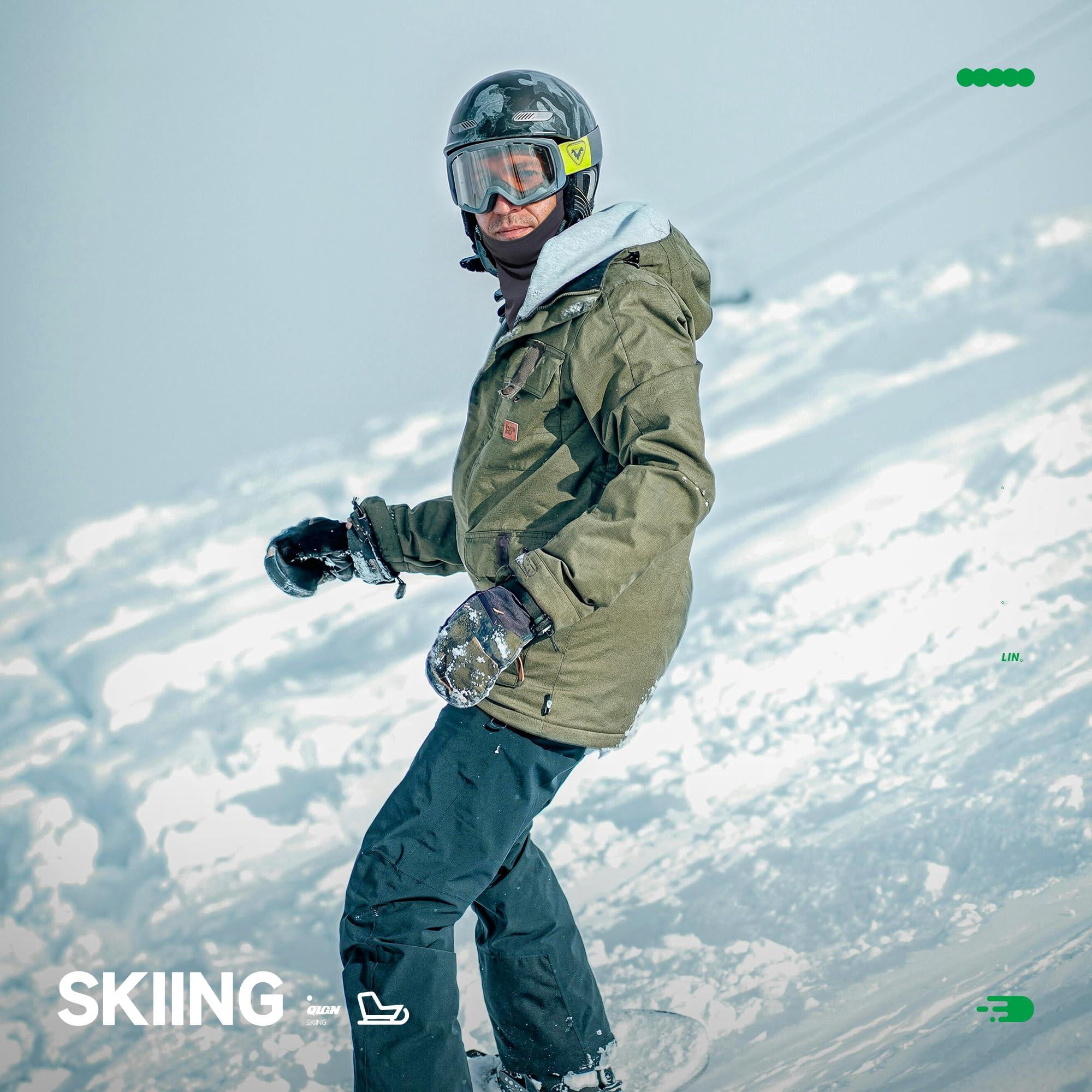 Balaclava Ski Mask 3 Pieces Full Face Cover For Men And Women Breathable Skiing Outdoor Sports