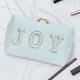 thumbnail image 1 of Bolsa de aseo cosmética de PU bolsa de lavado de letras con diamantes de imitación portátil para regalos de vacaciones, 1 of 7