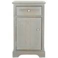 thumbnail image 3 of SAFAVIEH Jarome Nightstand with Storage Drawer And Cabinet, French Grey, 3 of 5