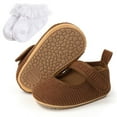 thumbnail image 3 of Unisex Baby Girls Boys Soft Sole Flats Toddlers Shoes + Socks,for 0-18 Months, 3 of 4