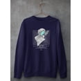 thumbnail image 3 of Abstract Woman Statue Techno Sweatshirt Men -Image by Shutterstock, Male Small, 3 of 4
