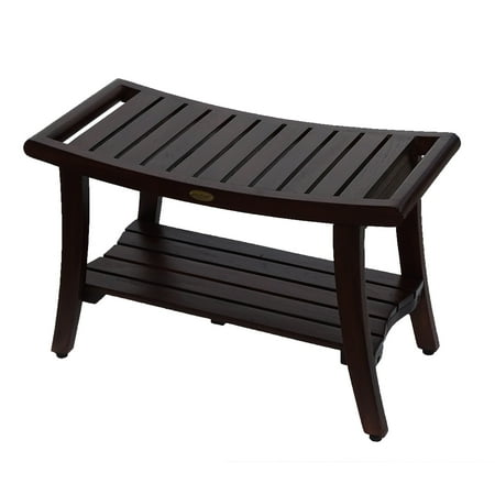 Decoteak Harmony 30 Teak Shower Bench With Shelf And Liftaide Arms Decoteak Harmony 30 Teak Shower Bench With Shelf And Liftaide Arms