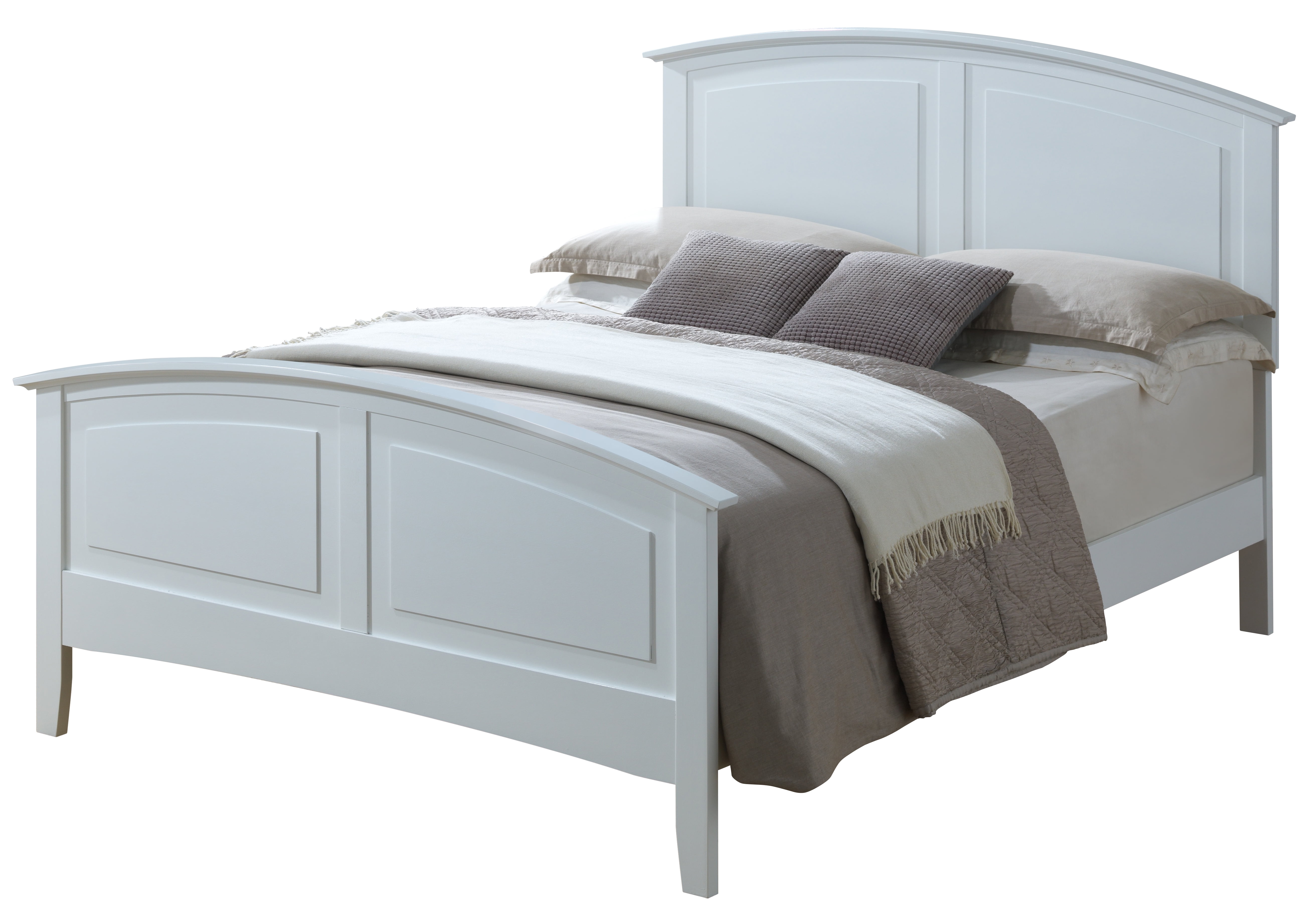 Glory Furniture Hammond Queen Bed in White Color