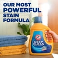 thumbnail image 4 of ARM & HAMMER Plus OxiClean Max Force Deep Clean Stain Liquid Laundry Detergent, Sparkling Clean, 4 of 13