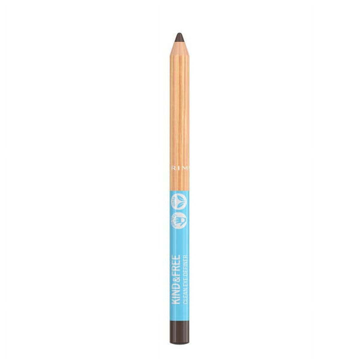 (2 pack) Rimmel Kind & Free Eyeliner Pencil, 2-Pecan, 0.35 oz