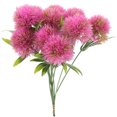 thumbnail image 1 of 10 flores artificiales de diente de león de plástico para decoración de bodas., 1 of 6