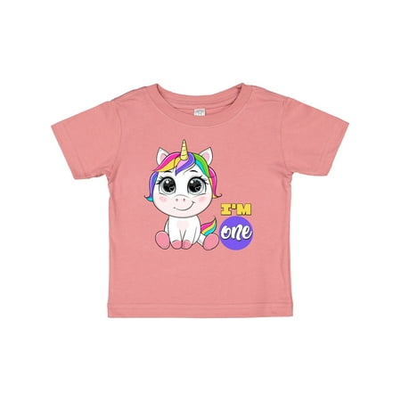 

Inktastic Unicorn 1st Birthday Gift Baby Boy or Baby Girl T-Shirt