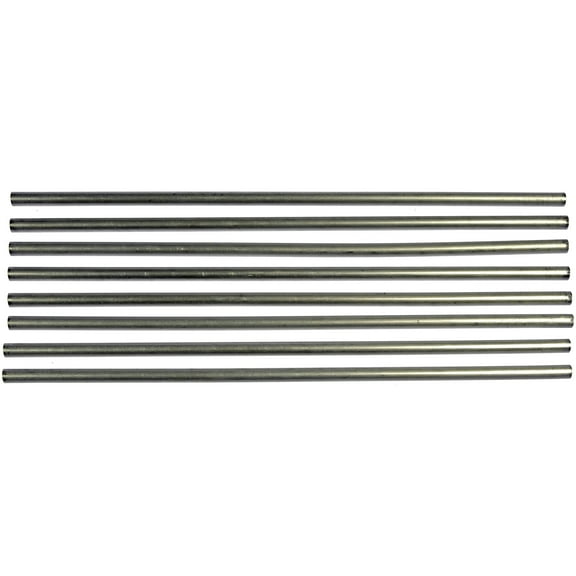 Dorman 800-631 12In Straight Aluminum Tubing, 5/16In OD (8mm), Pack of 8