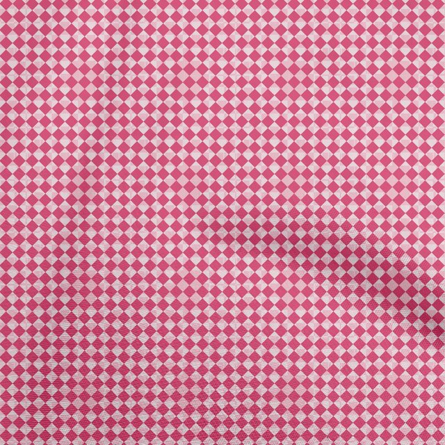 oneOone Rayon Light Pink Fabric Geometric Craft Projects Decor Fabric Printed By The Yard 56 Inch Wide