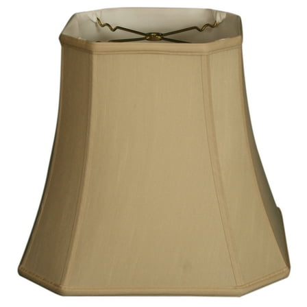 Royal Designs 15" Square Cut Corner Lamp Shade Beige