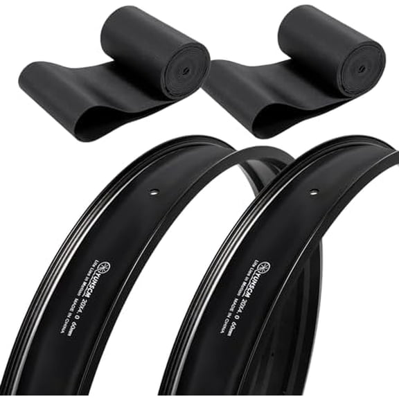 2-Pcs 20 x 4 Fat E-Bike Rim Strips Nylon Rim Tape Tire Liners Compatible with 20x4.0 E-Bike Electric Bike, Mountian Bicycle Bike Fat Tires$$Sport & Recreation Other