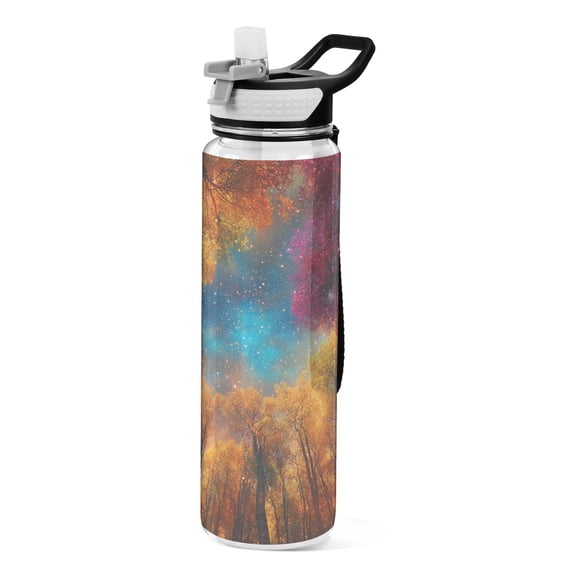 BZSMCE Sport Bottle Stellar Serenity Outdoor sports Water Bottle Size: 10.4x3in