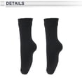 thumbnail image 5 of Unique Bargains Cycling Socks Waterproof Breathable Anti-friction Outdoor Bike Socks Black Size M（39-42） Neutral and Universal 1 Pair Solid Color Pattern, 5 of 7
