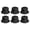 Black, variant on Rotating 360 Spin Cable Clip Holder Ideal For Managing Multiple Device Wire