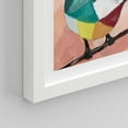 thumbnail image 2 of PixonSign Framed Canvas Print Wall Art Set - Pastel Watercolor Geometric Birds Poster Art - Spring Animals Print Gallery Set of 9 Abstract Illustrations Wall Décor for Home - White, 2 of 5