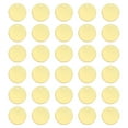 thumbnail image 1 of Unique Bargains 100Pack 10mm Blank Round Solid Brass Tags with Hole Stamping Tag for DIY Projects, 1 of 5